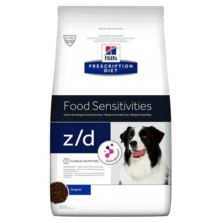 Hill's Prescription Diet Canine Z/D Intolleranze Alimentari 3 Kg Hill's Prescription Diet Canine Z/D Intolleranze Alimentari 3 Kg