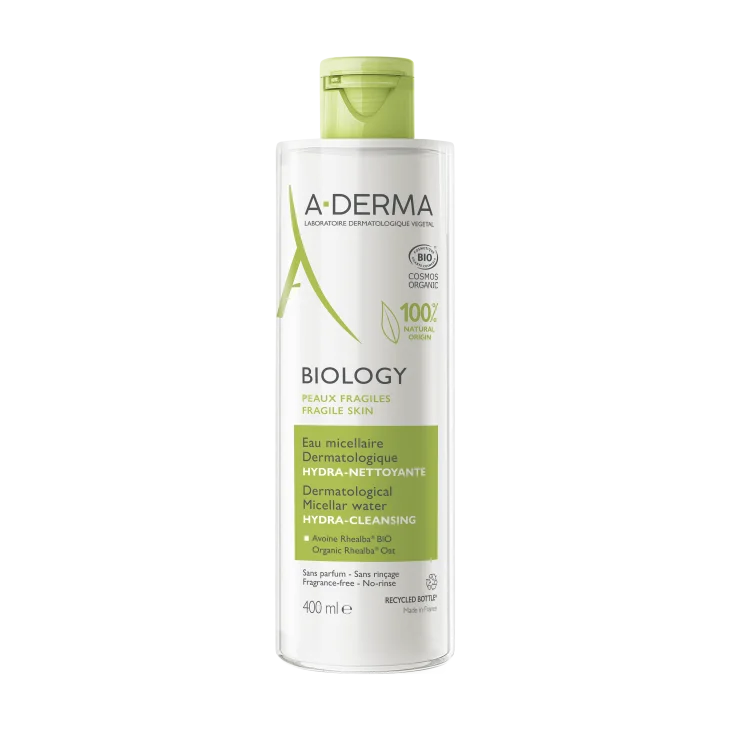 A-Derma Biology Acqua Micellare Dermatologica Idra-Detergente 400 ml A-Derma Biology Acqua Micellare Dermatologica Idra-Detergente 400 ml