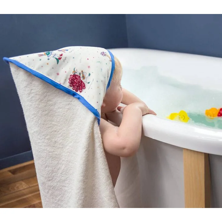 Zac 4 Kids Asciugamano con Cappuccio Baby Mask Blu 1 Pezzo Zac 4 Kids Asciugamano con Cappuccio Baby Mask Blu 1 Pezzo