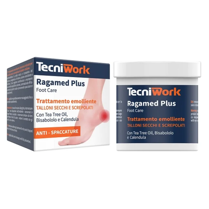 Tecniwork Ragamed Plus Crema Lenitiva Idratante per Talloni 75 ml