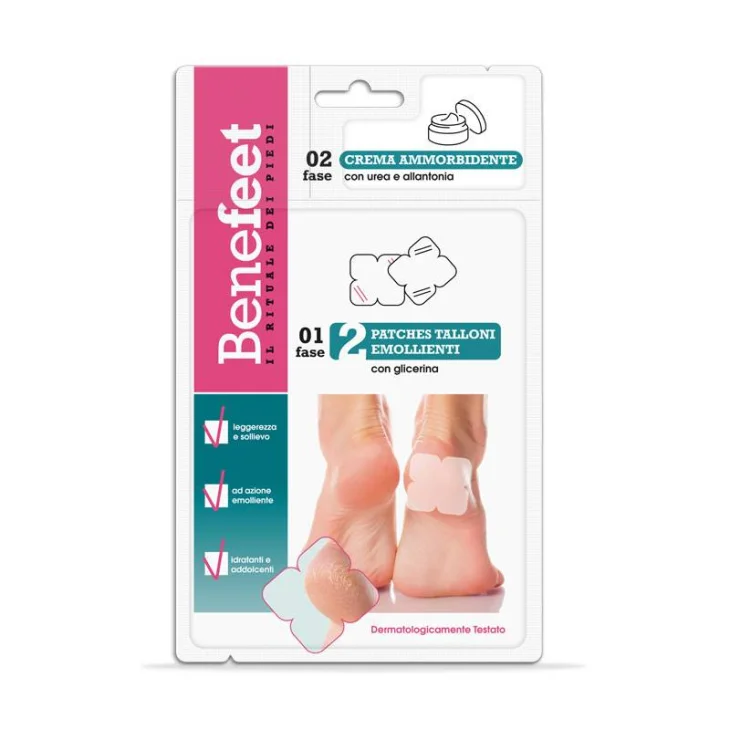 Biogenya Benefeet Crema Ammorbidente e Patches Talloni Emollienti Biogenya Benefeet Crema Ammorbidente e Patches Talloni Emollienti