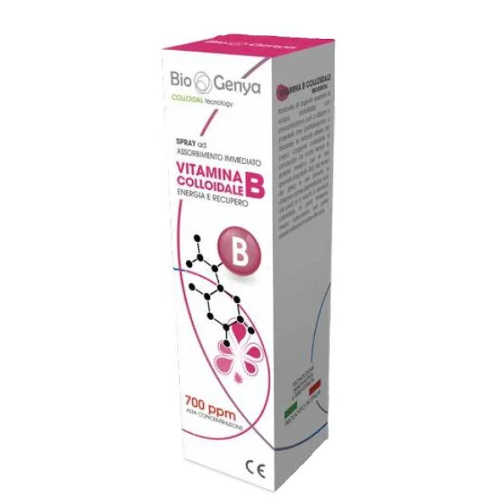 Biogenya Vitamina B Colloidale Energia e Recupero 100 Ml Biogenya Vitamina B Colloidale Energia e Recupero 100 Ml