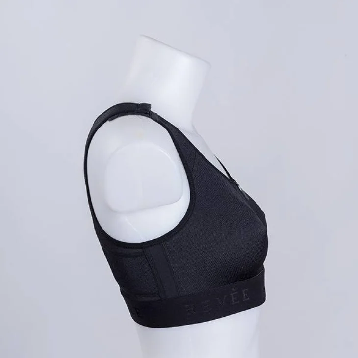 Rev&eacute;e Bra Elodie Reggiseno Post-Operatorio Black XS