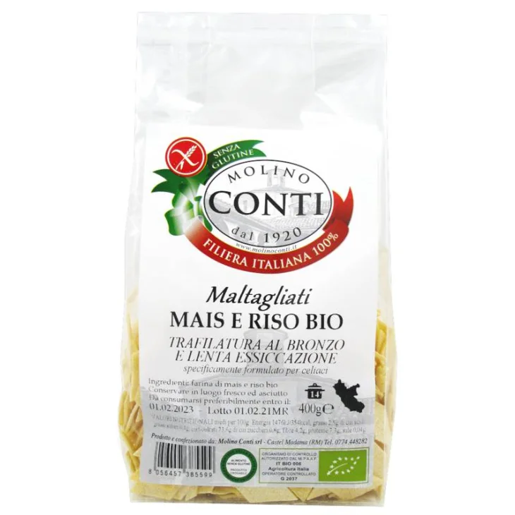ORECCHIETTE MAIS RISO BIOLOGICO 400 G