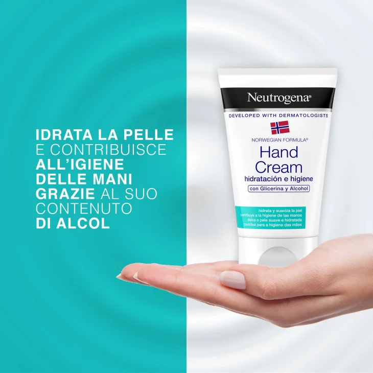 Neutrogena Crema Mani Idratazione e Igiene 50 ml