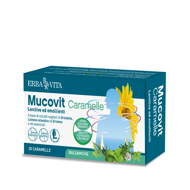 Erba Vita Mucovit Caramelle Balsamiche 90 g Erba Vita Mucovit Caramelle Balsamiche 90 g