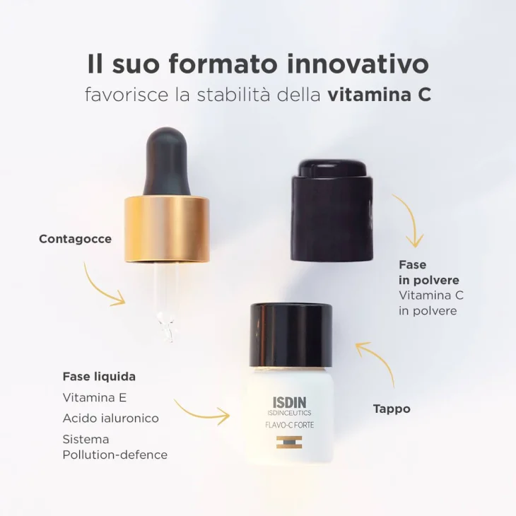Isdin Isdinceutics Flavo-C Forte Rivitalizzante Illuminante 3 fiale