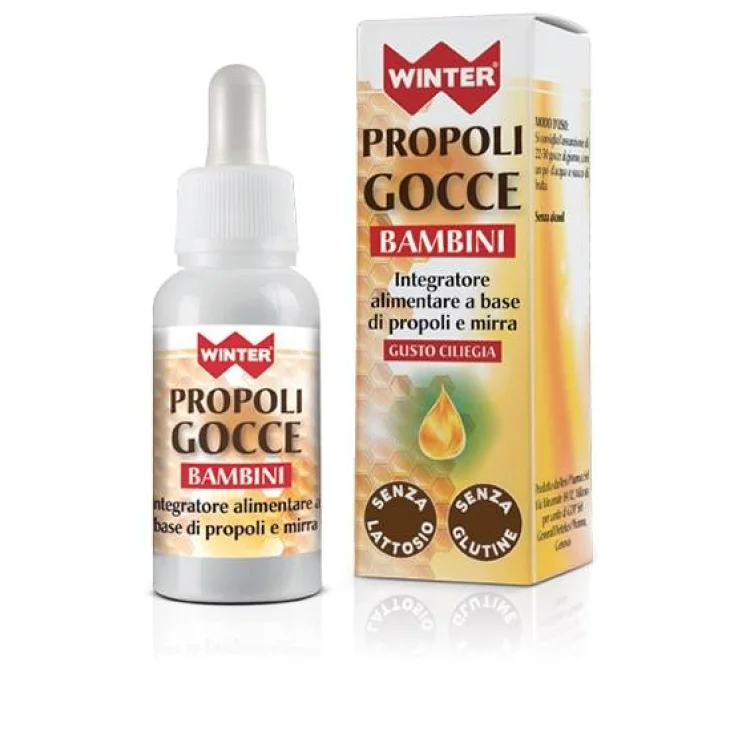 Winter Propoli Gocce Bambini Bocca e Gola 30 ml