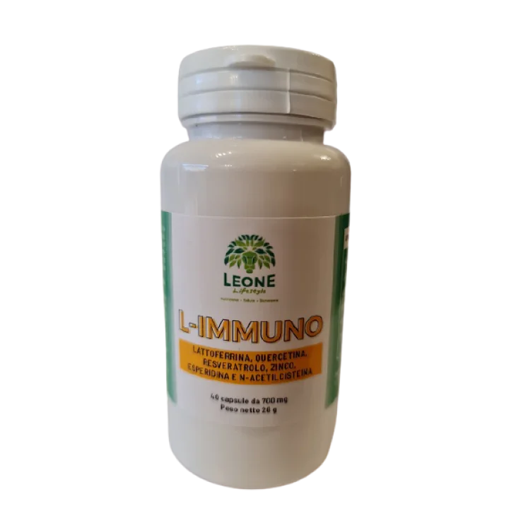 Leone L-Immuno Integratore Sistema Immunitario 40 Capsule Leone L-Immuno Integratore Sistema Immunitario 40 Capsule