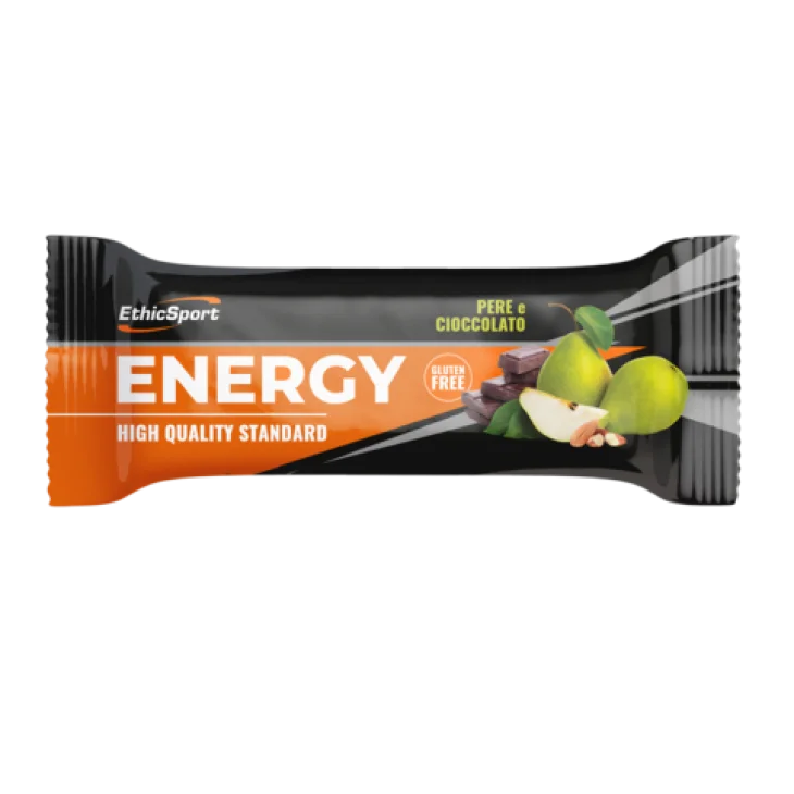 EthicSport Energy Barretta Energetica Pere e Cioccolato 35 g