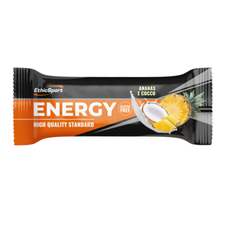 EthicSport Energy Barretta Energetica Ananas e Cocco 35 g EthicSport Energy Barretta Energetica Ananas e Cocco 35 g