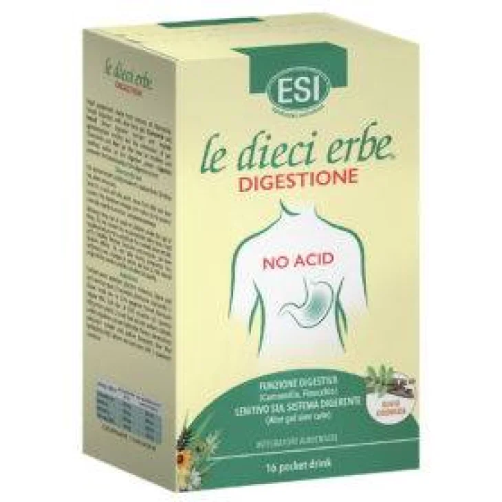 Esi Le Dieci Erbe Digestione No Acid Aiuto Funzione Digestiva 16 Pocket Drink Esi Le Dieci Erbe Digestione No Acid Aiuto Funzione Digestiva 16 Pocket Drink