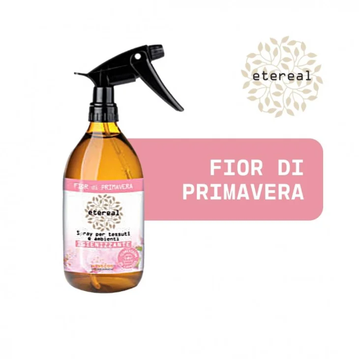 Etereal Spray Per Tessuti E Ambienti Igienizzante Fior Di Primavera 250 Ml Etereal Spray Per Tessuti E Ambienti Igienizzante Fior Di Primavera 250 Ml
