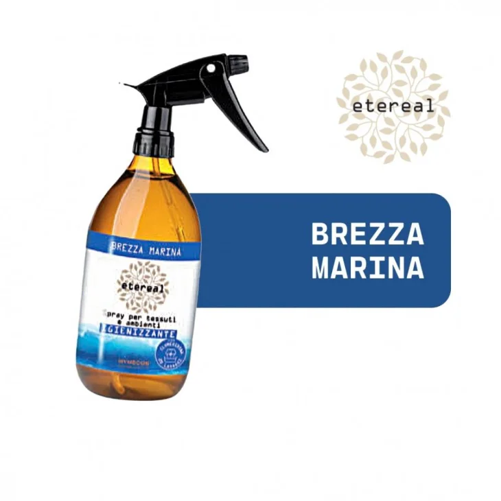 Etereal Spray Per Tessuti E Ambienti Igienizzante Brezza Marina 250 ml Etereal Spray Per Tessuti E Ambienti Igienizzante Brezza Marina 250 ml