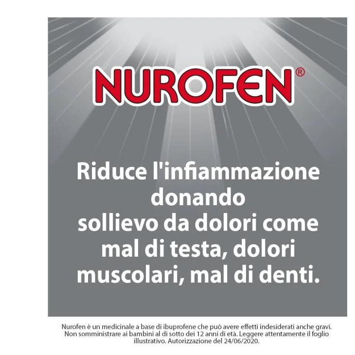 Nurofen 200 mg Contro Infiammazione 24 Compresse Nurofen 200 mg Contro Infiammazione 24 Compresse