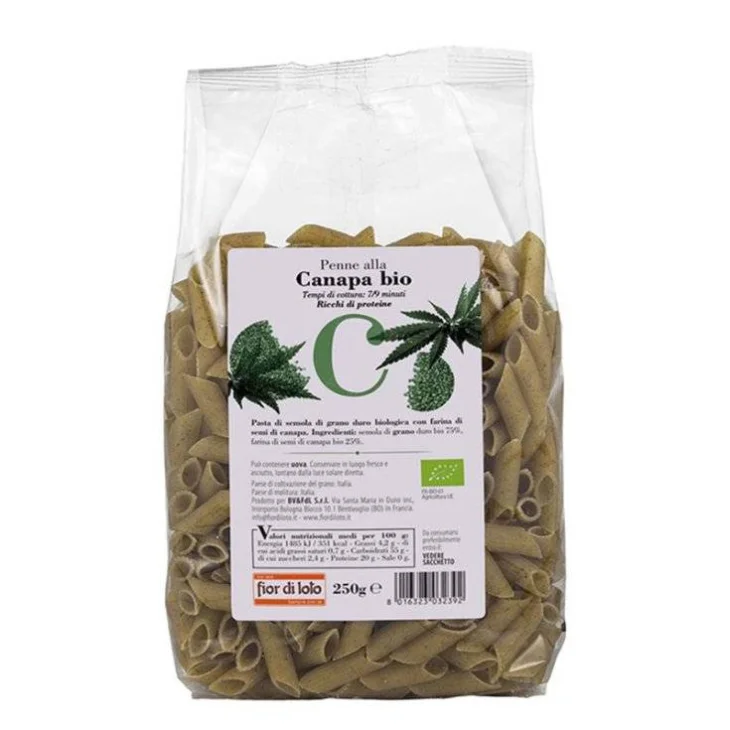 Fior di Loto Penne alla Canapa 250 g Fior di Loto Penne alla Canapa 250 g