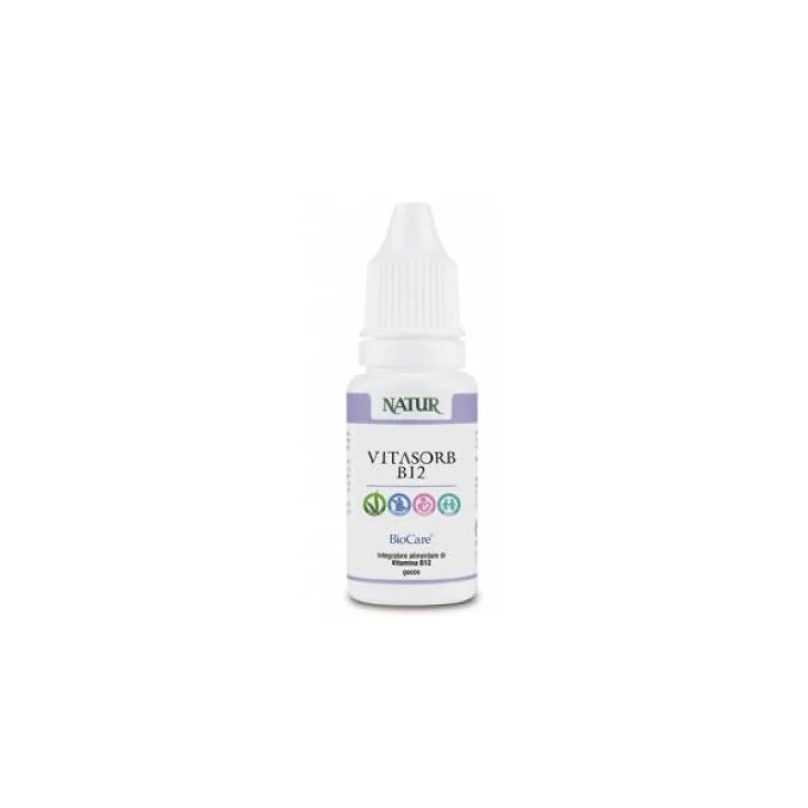 Natur Nutrisorb Vitamin B12 Integratore Vitamina B12 15 ml Natur Nutrisorb Vitamin B12 Integratore Vitamina B12 15 ml