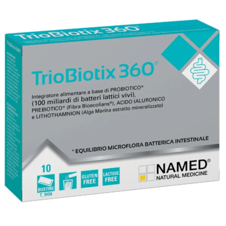 Named Triobiotix 360 per l'Equilibrio della Flora Batterica 10 bustine