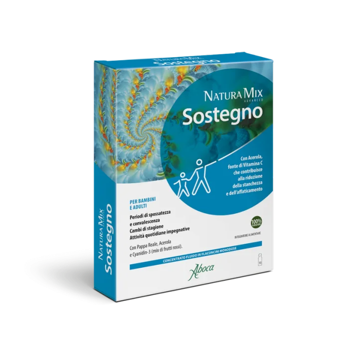Aboca Natura Mix Advanced Sostegno 10 flaconcini Aboca Natura Mix Advanced Sostegno 10 flaconcini
