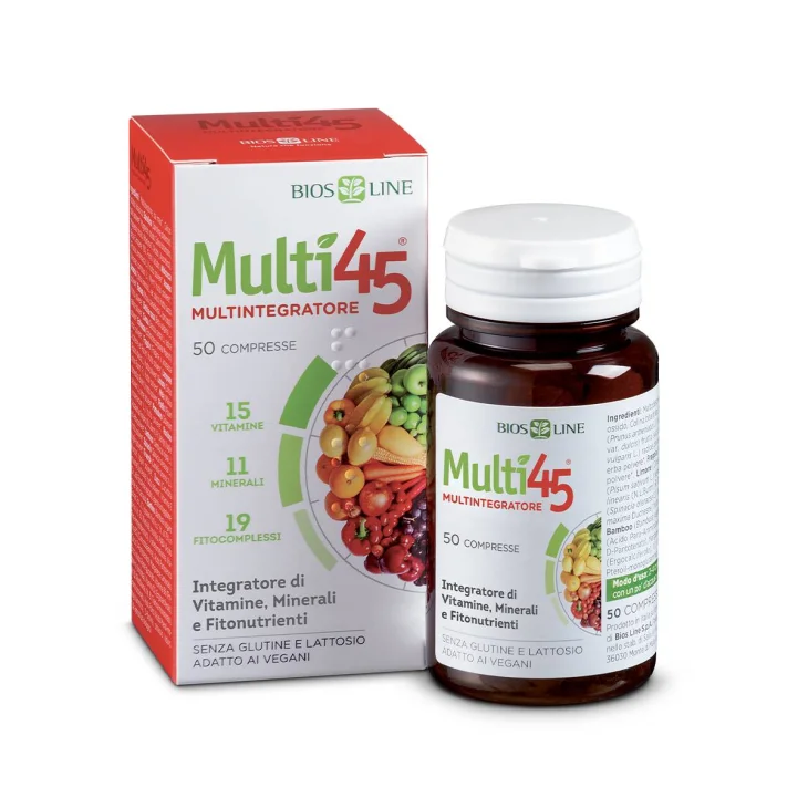 Bios Line Multi45 Multintegratore 50 compresse Bios Line Multi45 Multintegratore 50 compresse