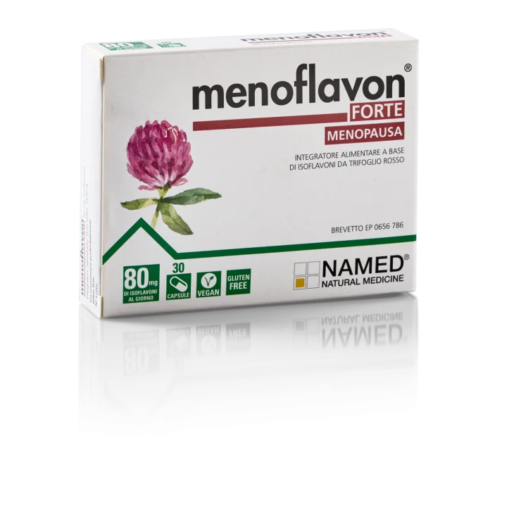 Named Menoflavon Forte Integratore per la Menopausa 30 capsule Named Menoflavon Forte Integratore per la Menopausa 30 capsule