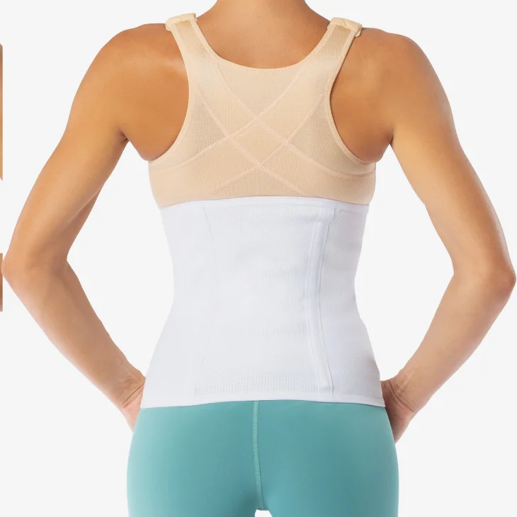 Rev&eacute;e Binder Fascia Addominale Post Operatoria White Taglia S 26cm