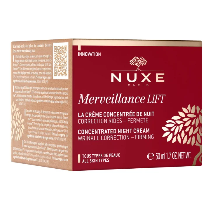 Nuxe Merveillance Lift Crema Antirughe Notte 50ml