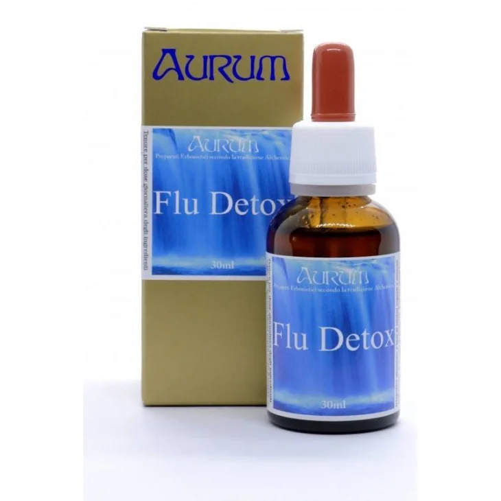 Aurum Flu-Detox Integratore Detossinante Gocce 30 ml Aurum Flu-Detox Integratore Detossinante Gocce 30 ml