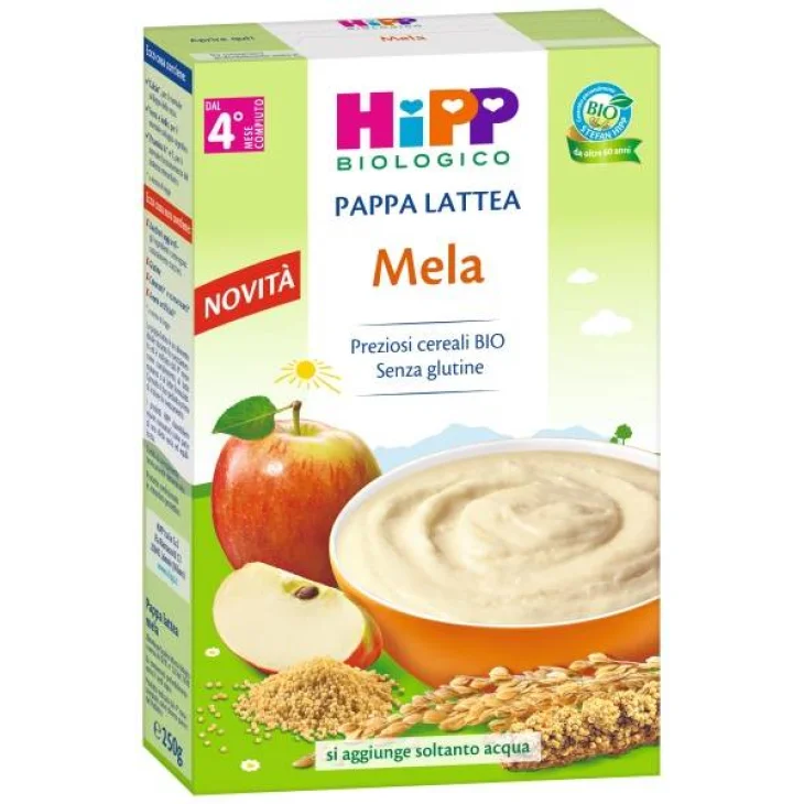 Hipp Bio Pappa Lattea Mela 250 G Hipp Bio Pappa Lattea Mela 250 G