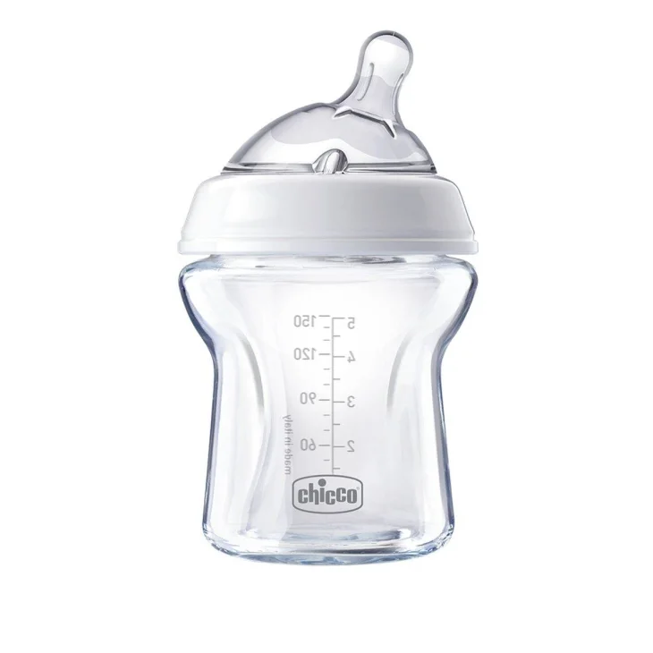 Chicco Biberon Natural Feeling Vetro 0M+ 150 Ml Chicco Biberon Natural Feeling Vetro 0M+ 150 Ml
