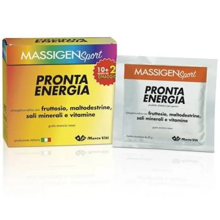 Massigen Sport Pronta Energia 12 Bustine