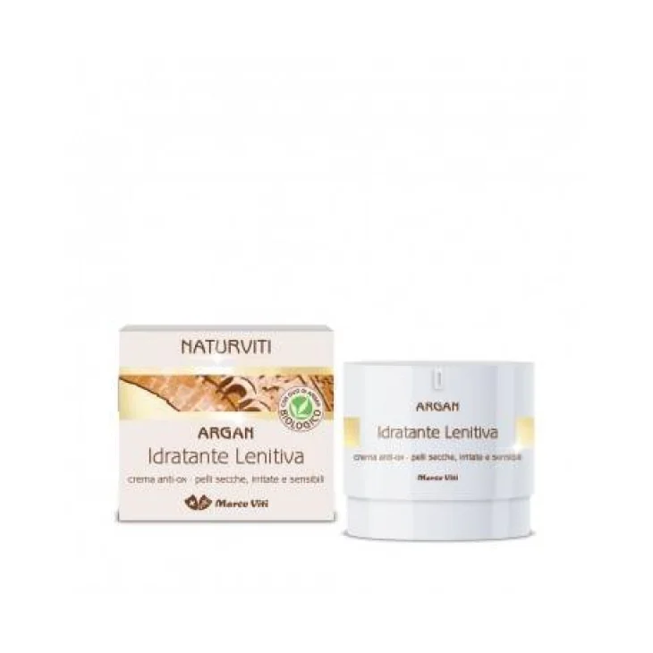 Marco Viti Argan Crema Idratante Lenitiva Viso In Vasetto Airless 50 ml