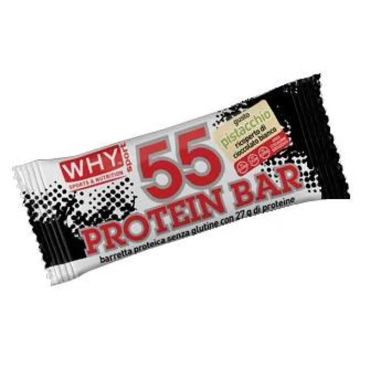 55 PROTEIN BARRETTA PISTACCHIO BIANCO 55 G