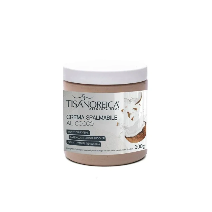 Tisanoreica Crema Spalmabile al Cocco 200 G