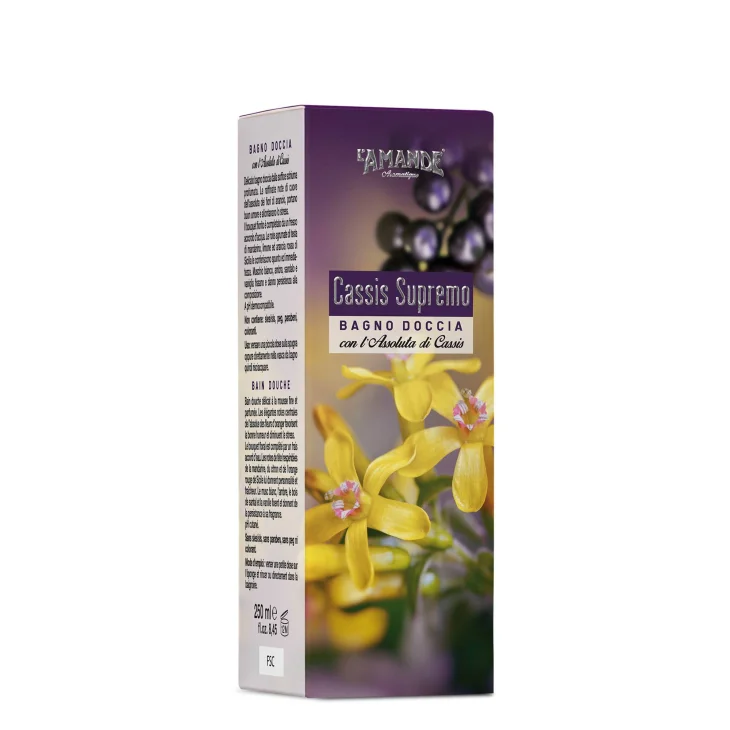L'Amande Aromatique Cassis Supremo Bagno Doccia 250 Ml