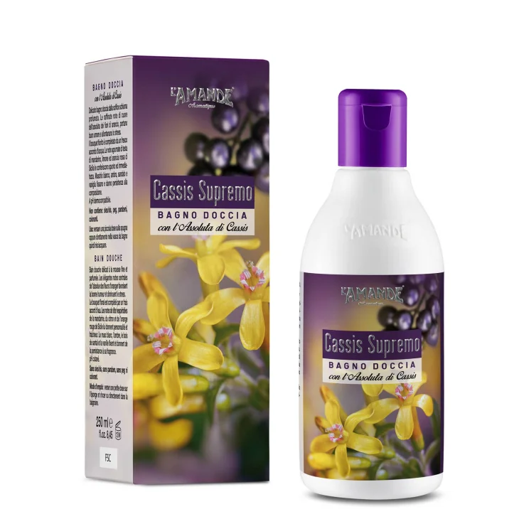 L'Amande Aromatique Cassis Supremo Bagno Doccia 250 Ml