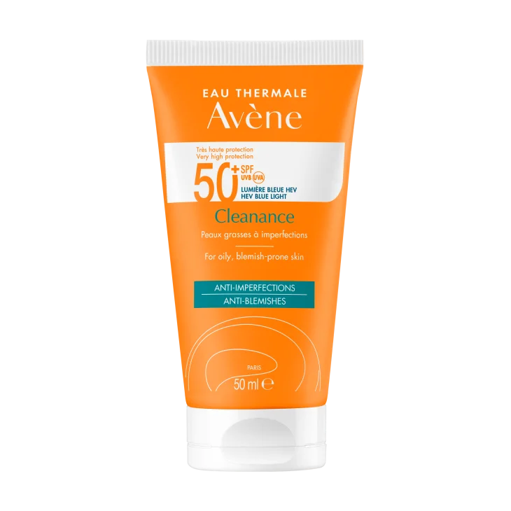 Av&egrave;ne Cleanance SPF 50+ Solare Viso 50 ml