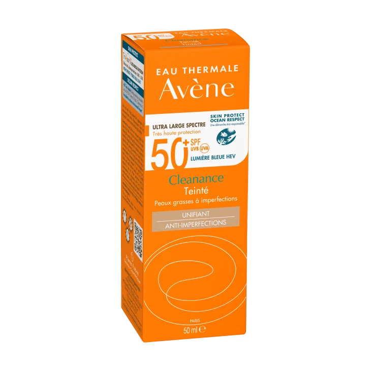 Av&egrave;ne Cleanance Colorato SPF 50+ solare viso 50 ML