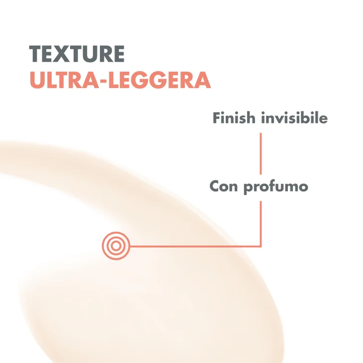 Av&egrave;ne Eau Thermale Fluido viso SPF50+ Protezione molto alta Ultra leggero, Finish invisibile senza residui, per una protezione quotidiana, 50ml