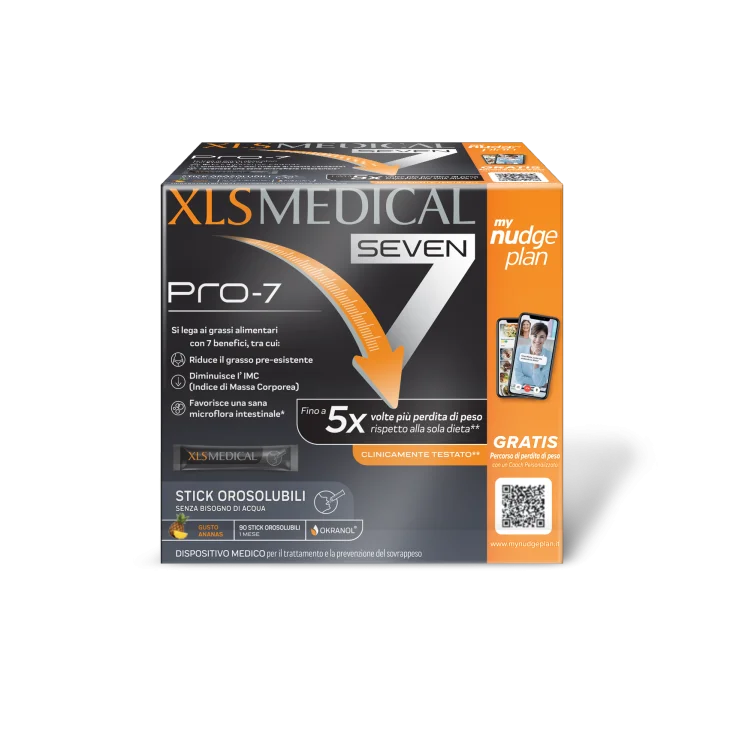 XLS Medical Pro 7 Integratore per la Perdita di Peso 90 stick XLS Medical Pro 7 Integratore per la Perdita di Peso 90 stick