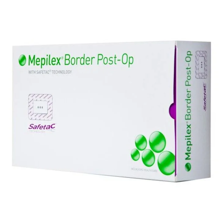 Mepilex Border Post-Op Medicazione Post-Operatoria 10 x 20 cm 5 pezzi Mepilex Border Post-Op Medicazione Post-Operatoria 10 x 20 cm 5 pezzi