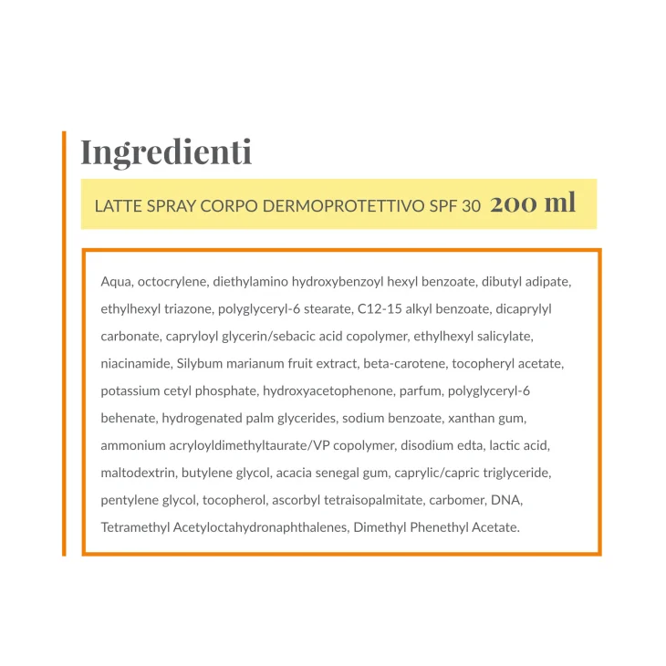 Carovit Programma Solare Latte Spray Corpo Dermoprotettivo Spf 30 200 ml