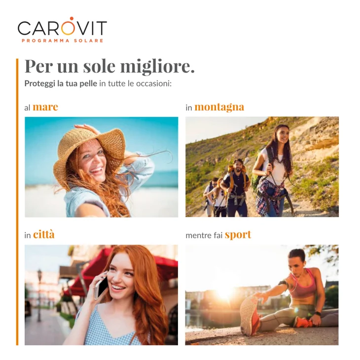 Carovit Programma Solare Latte Spray Corpo Dermoprotettivo Spf 50+ 200 ml
