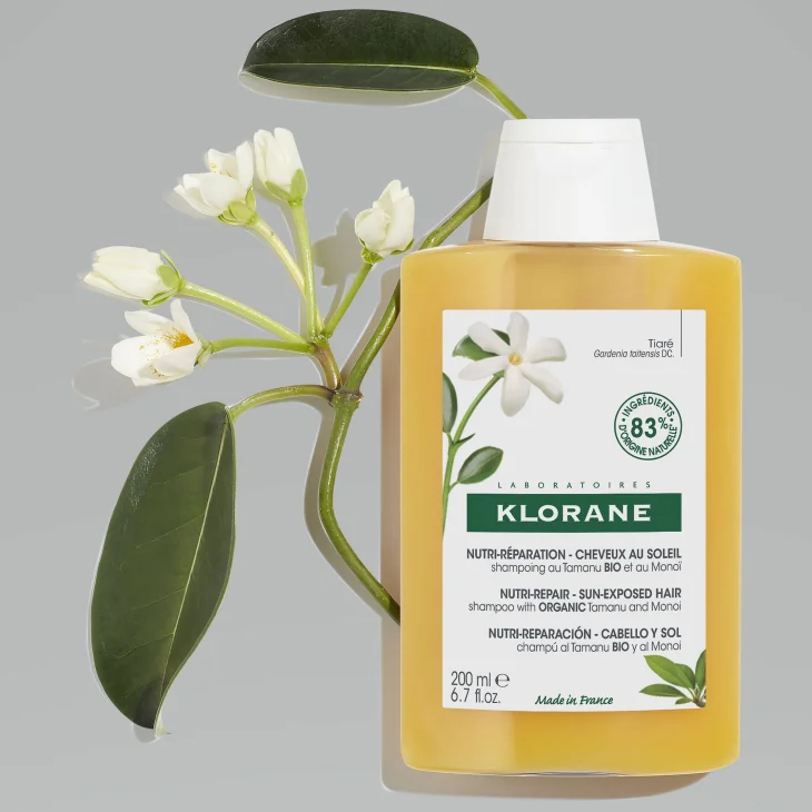 Klorane Shampoo Solare Nutritivo al Tamanu BIO & Monoï 200 ml Klorane Shampoo Solare Nutritivo al Tamanu BIO & Monoï 200 ml
