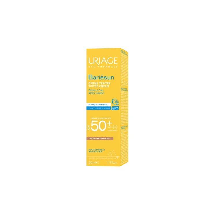 Uriage Bari&eacute;sun Crema Colorata Dorata SPF50+ Viso 50 ml
