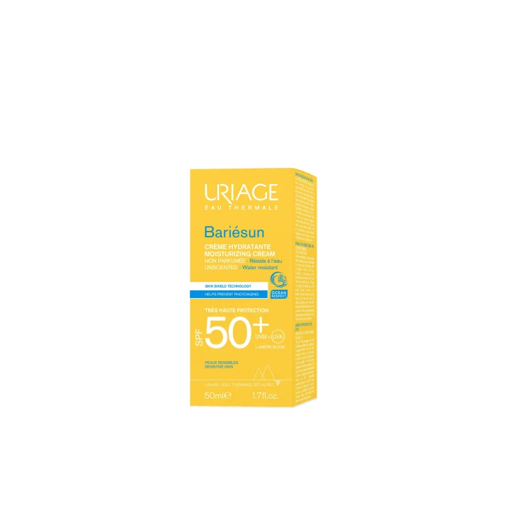 Uriage Bari&eacute;sun Crema Idratante SPF50+ Viso Senza Profumo 50 ml