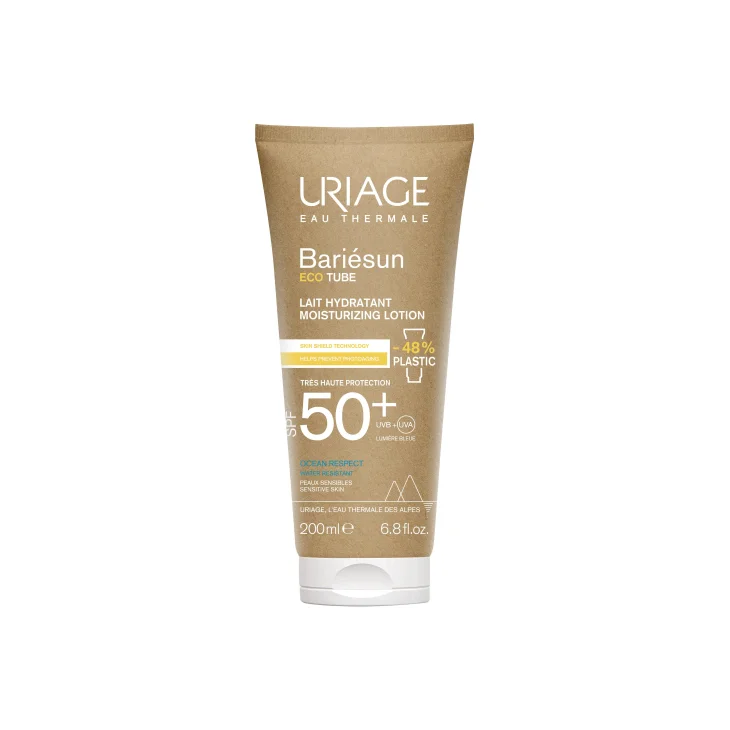 Uriage Bari&eacute;sun Latte Idratante SPF50+ Viso e Corpo Tubo Eco In Carta 200 ml