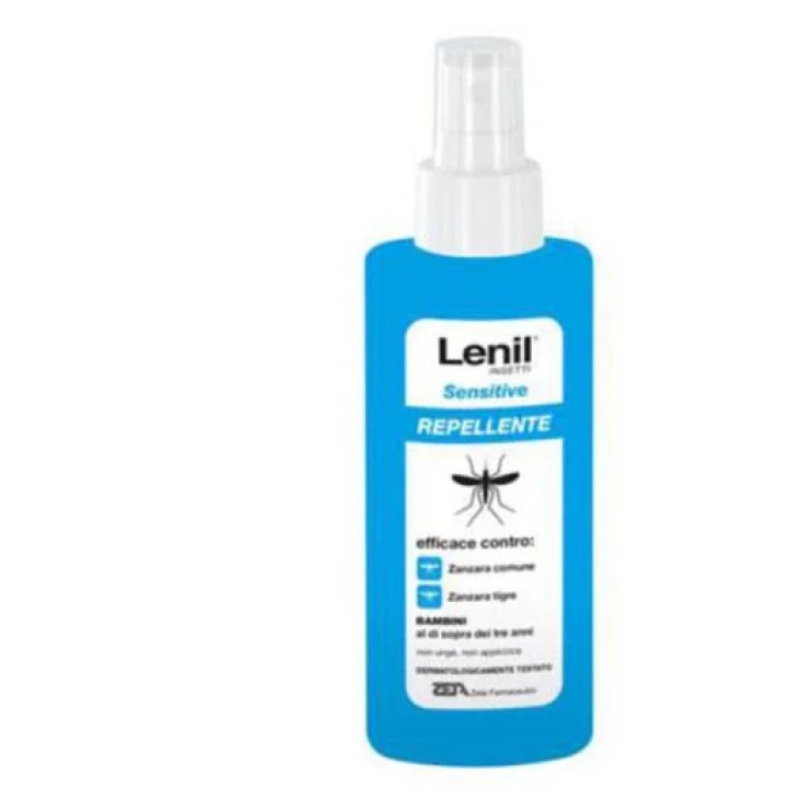 LENIL INSETTI SENSITIVE EMULSIONE ANTIZANZARA IN FLACONE + POMPA DISPENSER 100 ML LENIL INSETTI SENSITIVE EMULSIONE ANTIZANZARA IN FLACONE + POMPA DISPENSER 100 ML