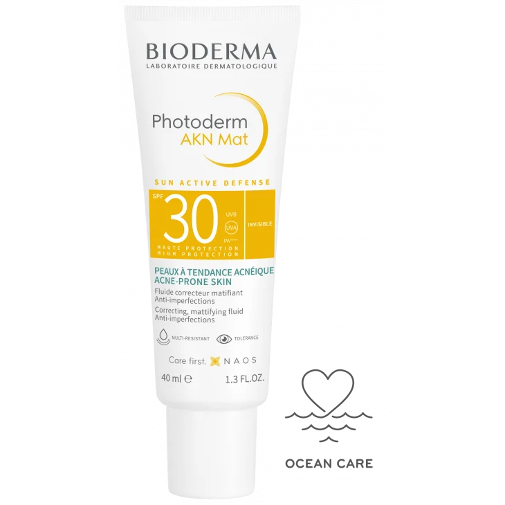 Bioderma Photoderm AKN Mat SPF 30 Solare Pelli a Tendenza Acneica 40 ml Bioderma Photoderm AKN Mat SPF 30 Solare Pelli a Tendenza Acneica 40 ml