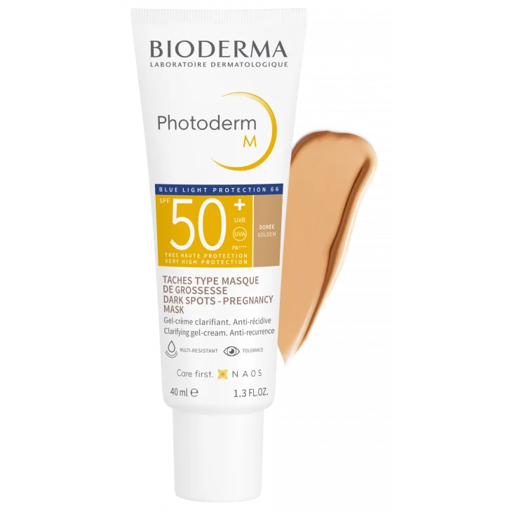 Bioderma Photoderm M SPF50+ Teinte Dor&egrave;e Macchie Scure 40 ml
